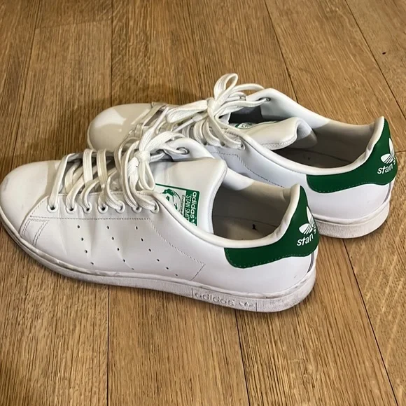 Adidas, Stan Smith, white and green , no box - Picture 4 of 7